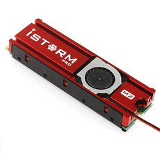 M2 NVme 쿨러탑재 M.2 방열판 ISTORM PRO, 1개