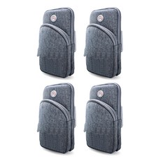 블럭마트 패브릭 암밴드 파우치 4p, 랜덤발송