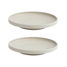 ERATO 圓形高腳盤, Cream, 單品, 2入