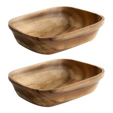 에라토 우딘 사각 디저트 볼 180 x 130 x 40 mm, 혼합색상, 2개