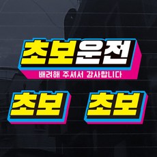 JEJEDECO 新手駕駛彩色汽車貼紙, 1個, 新手S016