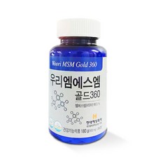 Gold 360 MSM錠, 180g, 1罐