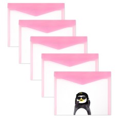 EBS Pengsoo文件夾, 粉色的, 5個