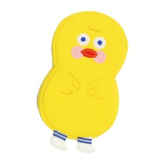 BRUNCH BROTHER 小黃鴨造型筆袋, Yellow Duck, 1入