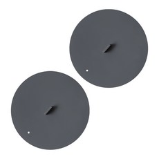 Reborn.J 矽膠鍋蓋 灰色, 24厘米, 2個