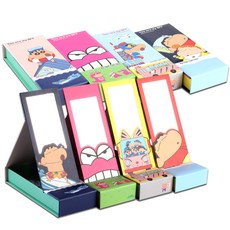 짱구 뷰티 펜슬케이스 4종 세트, 혼합색상, 2세트