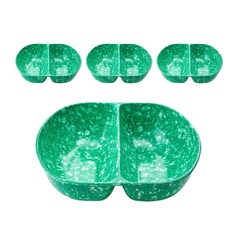 復古麵條盤子, 混色, 4個