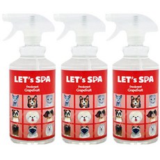 LET's SPA 除臭劑 西柚味, 3個