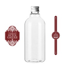 透明空瓶 AN320 320ml+銀蓋+盒子+貼紙 2M, 10組