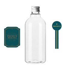 空瓶AN320透明320ml+蓋銀+盒子+貼紙N5S套組, 10組