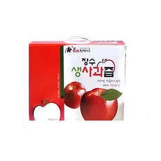 장수청정마을 장수 생사과즙, 30개, 120ml