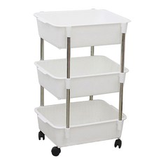 Sense 移動籃 3 步, 白色, 1組