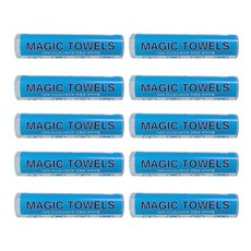 迷你壓縮毛巾, 10組, 10入
