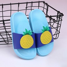 果汁滿滿 超萌可愛 防滑拖鞋, 鳳梨, 160
