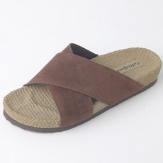 Holly Banana 男士夏季拖鞋 P01E1SP, 棕色, 255