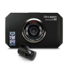 파인뷰 옥타곤 QHD 2채널 블랙박스 64GB, Octagon