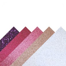 hyunjin Velcrog Glitter Bosill 5種套組VG, C（紫、紫、粉、金沙、白）