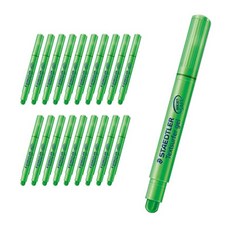 STAEDTLER Textsurfer gel 264系列旋轉中性果凍螢光筆, 綠色, 20個