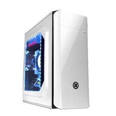 대한컴퓨터샵 사무용 조립PC 화이트 노마드42Q (AMD R5-2600X), WIN 미포함, RAM 8GB, SSD 240GB