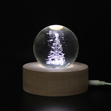 ARTJOY LED 3D水晶球氣氛燈, 迷你樹