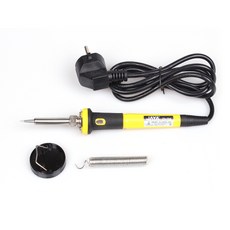 JAYA 陶瓷烙鐵 + 烙鐵架 + 焊錫絲, ZD-70A, 1套