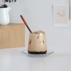 Cozy Table居家咖啡廳耐熱設計玻璃杯壺 下壓式 450ml, 4個