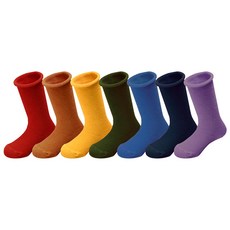 PANTONE 素色襪 7入