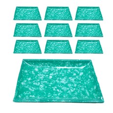 復古長方形碟 2號, 10個, 單品