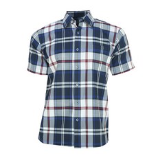 Ferra US 男士 Jijimi 大格紋短袖高爾夫襯衫 CTYJ2016M0