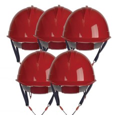 隨身聽頭盔自動安全帽紅色WH-001, 5個