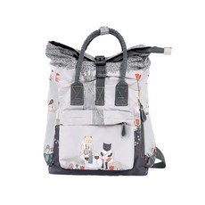 迷你女孩貓咪方形後背包 CG20175 托特包 副包 灰色