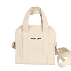 bonnie bottari 帆布方型斜背環保袋