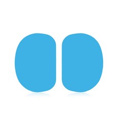 닥터웰 EMS 저주파 마사지기 전용 리필 젤패드 2p