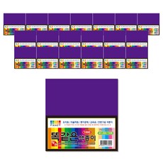 雙面色紙 紫色 S號, 1 種顏色, 20個