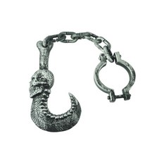 해피 할로윈 데이 무기 후크 팔찌 체인 소품, 혼합색상, 1개