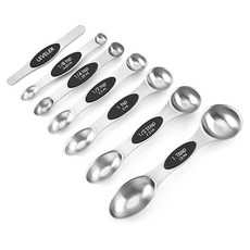 不鏽鋼雙頭量匙 7種組, 1套