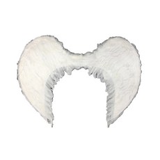 해피 할로윈 데이 천사 날개 소품, 화이트, 1개