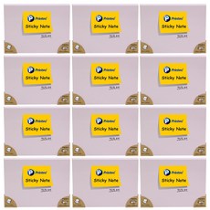 Sticky Note Printec 自黏便條紙 10276V, 粉彩紫, 12個, 100張