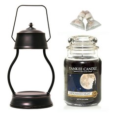 YANKEE CANDLE 融蠟燈香氛蠟燭組, Midsummer Night, 5 Pure Black