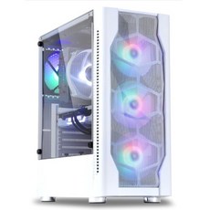 대한컴퓨터샵 조립PC 화이트 노마드50Q (AMD R5-2600X), WIN 미포함, RAM 8GB, SATA 240GB