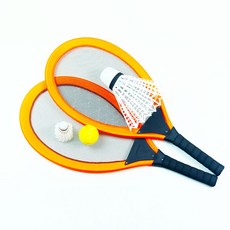 BC TOY 大型羽球拍組 大型 橘色, 單一商品, 1套