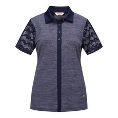 Arnold Palmer 女款有領人字紋網眼T恤 ALM0KL05