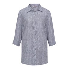 Arnold Palmer 女式牛仔條紋長襯衫 ALM0WS58