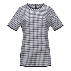 Arnold Palmer女款格紋圓領雪紡衫 ALM0WS57