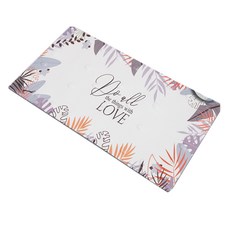 凹凸防滑浴室墊 50 x 80 cm, 愛心, 1個