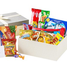 蝴蝶結綜合餅乾零食禮盒組 A款, 15種零食餅乾, 1組