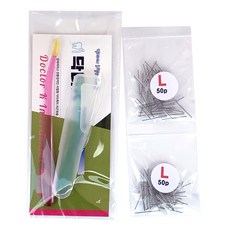 Dr. K 牙間牙刷替換裝類型 100p+手柄 2p B 套組 L, 1套