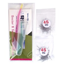 Dr. K 齒間牙刷補充裝型 100p+手柄 2p B 套組 SSSS, 1套