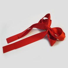 Prime Ribbon 霧面長尾蝴蝶結自動髮夾