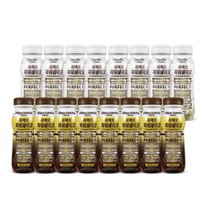 CALOBYE 蛋白質奶昔 巧克力香蕉味 8入+香草味 8入, 4.4L, 1組